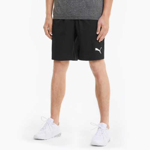 Pantaloni scurți de antrenament pentru bărbați PUMA Active Woven 9 negru 58673001