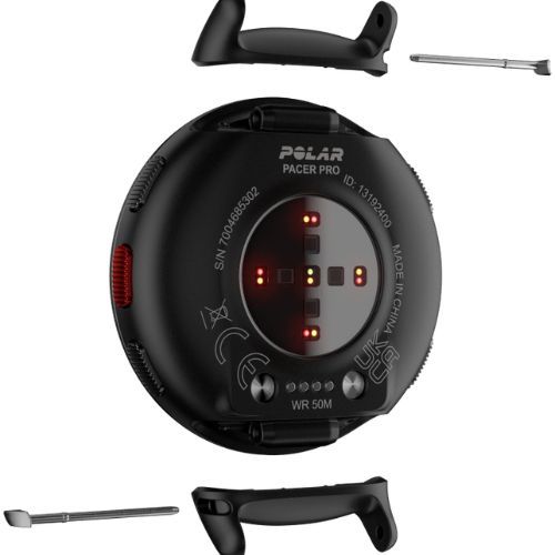 Ceas Polar Pacer PRO gri PACER PRO GRY/BLK