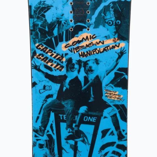 Snowboard pentru copii CAPiTA Scott Stevens Mini negru-albastru 1221143