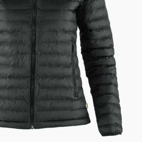 Femei Fjällräven Expedition Latt Hoodie jachetă cu glugă în jos negru F86120