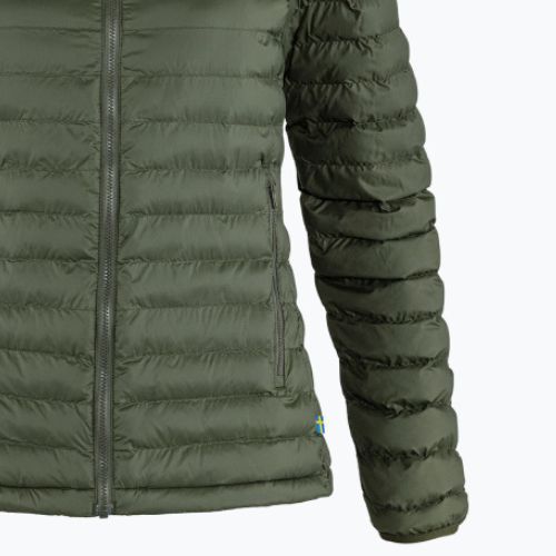 Fjällräven jachetă de puf pentru femei Expedition Latt Hoodie verde F86120