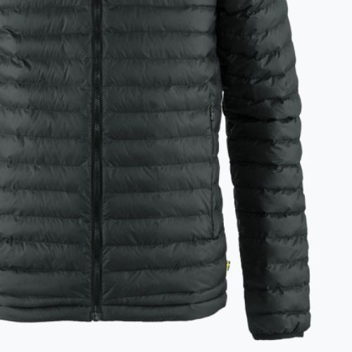 Bărbați Fjällräven Expedition Latt Hoodie jachetă cu glugă în jos negru F86119