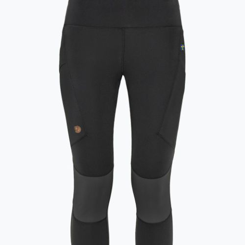 Jambiere de trekking pentru femei Fjällräven Abisko Trekking Tights Pro negru F84771