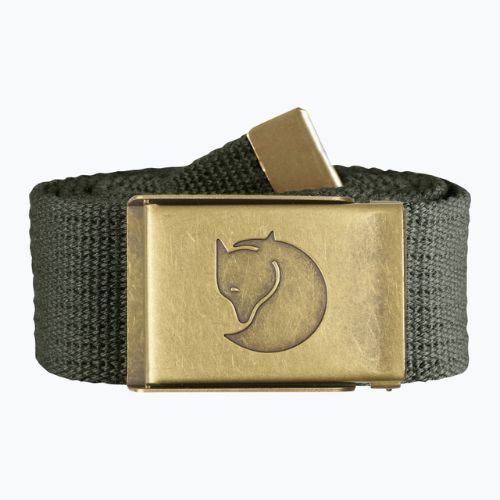 Fjällräven Canvas Brass Belt verde F77297