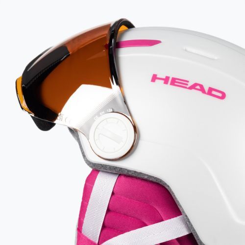 Cască de schi pentru copii HEAD Maja Visor S2 alb 328172