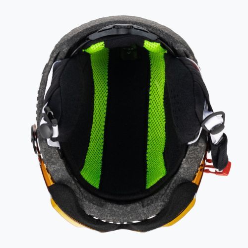 Cască de schi pentru copii HEAD Mojo Visor S2 alb și negru 328152