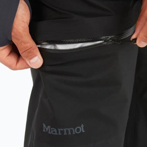 Pantaloni cu membrană Marmot Mitre Peak Gore Tex negru pentru bărbați M12686
