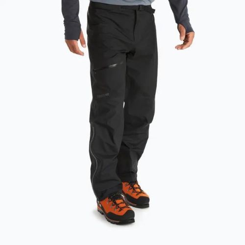 Pantaloni cu membrană Marmot Mitre Peak Gore Tex negru pentru bărbați M12686