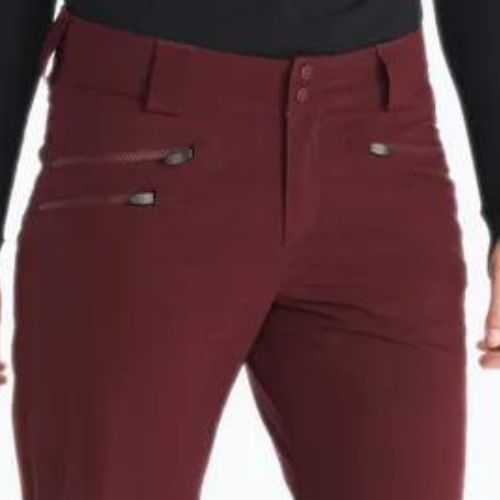 Pantaloni de schi pentru femei Marmot Slopestar burgundy 79740