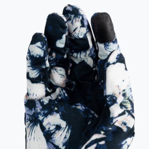 Mănuși de snowboard pentru femei ROXY Hydrosmart Liner 2021 true black black flowers