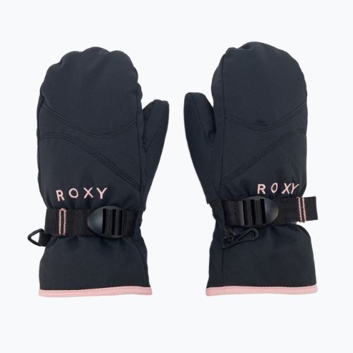 Mănuși de snowboard pentru copii ROXY Jetty Solid 2021 true black