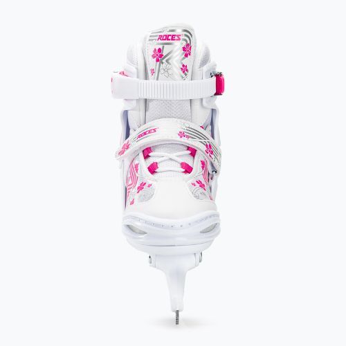 Patine pentru copii Roces Jokey Ice 3.0 Girl white/pink