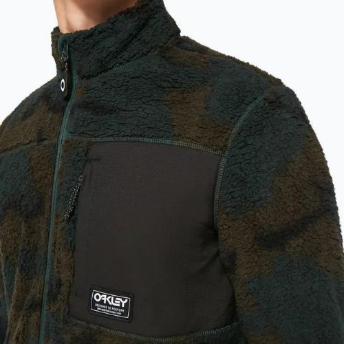 Oakley Mountain Fire Sherpa bluză de snowboard pentru bărbați verde FOA403426
