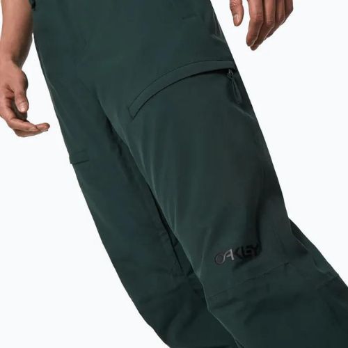 Pantaloni de snowboard pentru bărbați Oakley Axis Insulated verde FOA403446