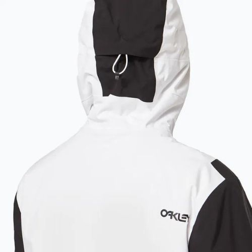 Oakley TNP TBT Insulated Anorak jachetă de snowboard pentru bărbați alb FOA403652