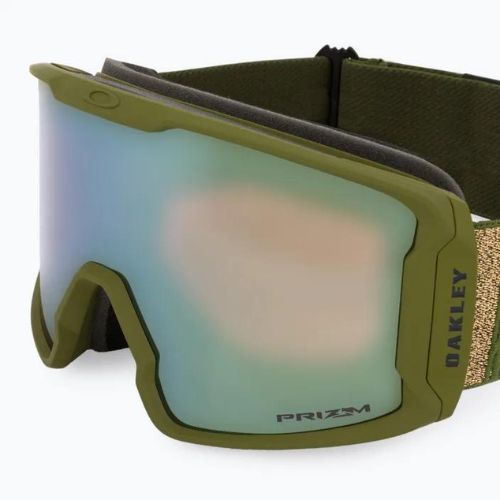 Ochelari de schi Oakley Line Miner L auriu OO7070-D7