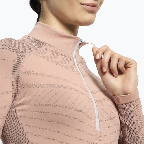 Bluză termică damă ROXY Base Layer Top Warmlink gray violet