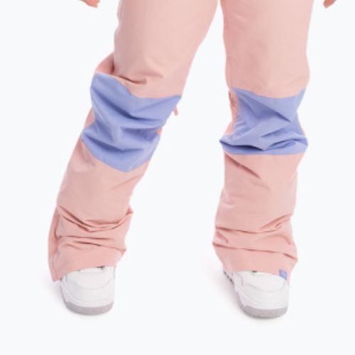 Pantaloni de snowboard pentru femei ROXY Chloe Kim Bib 2021 mellow rose