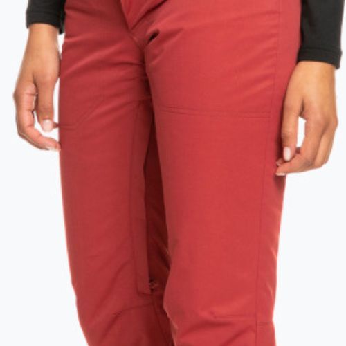 Pantaloni de snowboard pentru femei ROXY Diversion 2021 brick red