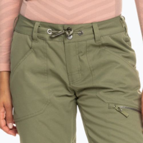 Pantaloni de snowboard pentru femei ROXY Nadia 2021 deep lichen green