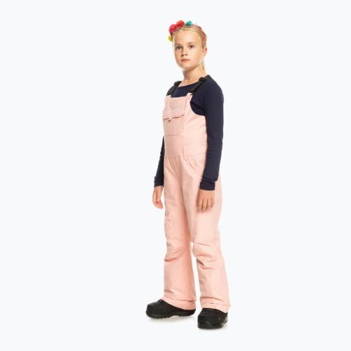 Pantaloni de snowboard pentru copii ROXY Non Stop Bib 2021 mellow rose
