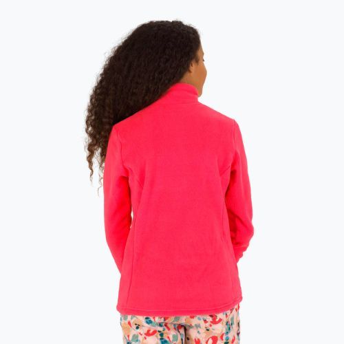 Pulover de schi pentru copii Rossignol 1/2 Zip Fleece pink