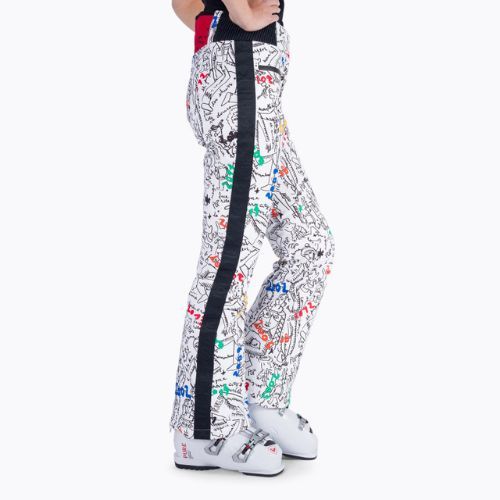 Pantaloni de schi pentru femei Rossignol Eco-Logic Ski white