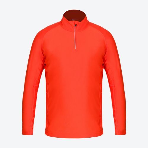 Hanorac termic pentru bărbați Rossignol Classique 1/2 Zip orange