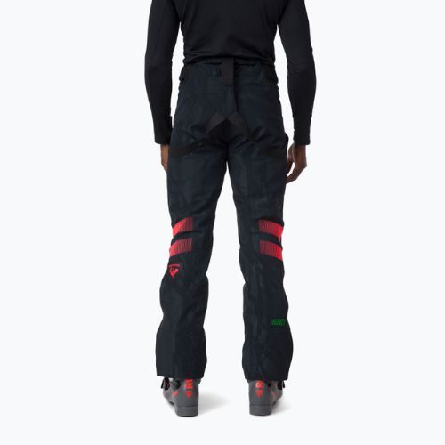 Pantaloni de schi pentru bărbați Rossignol Hero Course black/red