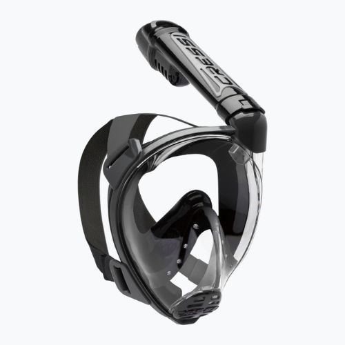 Cressi Duke Dry mască de față completă pentru snorkelling negru XDT00505050