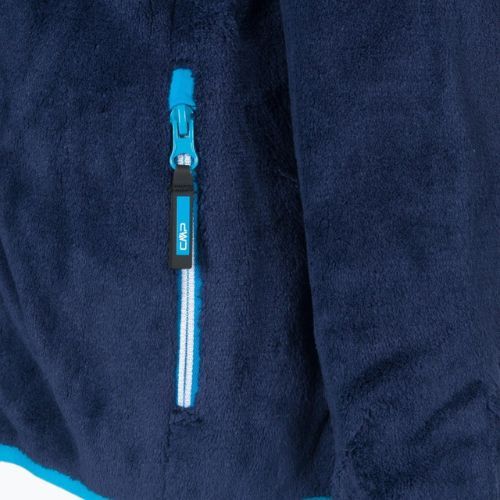 CMP bluză de trening fleece pentru copii albastru marin 31P1504/01NM