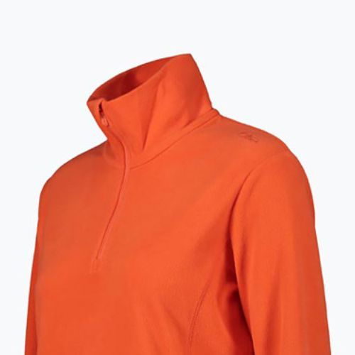 CMP hanorac fleece pentru femei  portocaliu 3G27836/C827