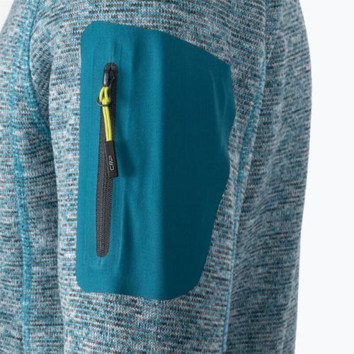 Hanorac din fleece albastru CMP pentru bărbați 3H60747N/11LM