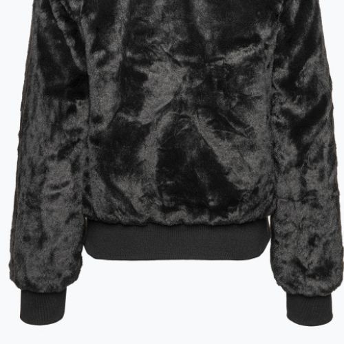 Jachetă de blană pentru femei CMP Fix Hood negru 32K0316/U901