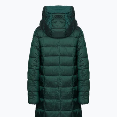 Geacă cu puf pentru femei CMP Coat Fix Hood verde 32K3136