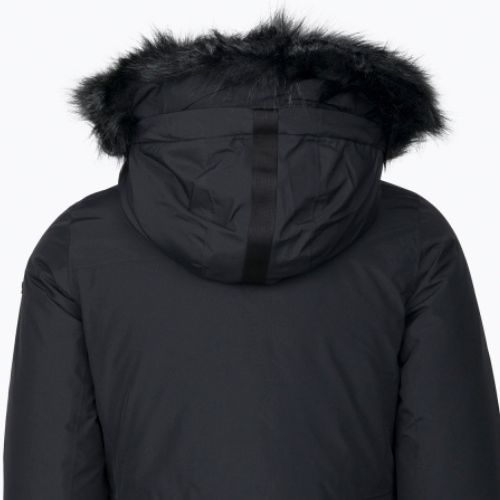 Geacă de ploaie pentru femei CMP Parka Zip Hood neagră 32K3206F