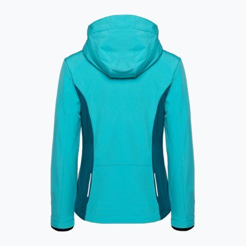 Jachetă softshell pentru femei CMP albastru 39A5006/E726