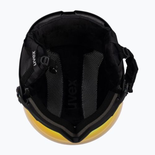 Cască de schi UVEX Wanted Visor negru 56/6/262/1005