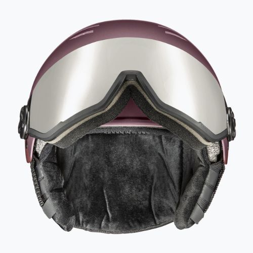 Cască de schi UVEX Wanted Visor violet 56/6/262/7005