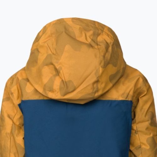 Jacheta de snowboard pentru copii Quiksilver Side Hit Orange EQBTJ03158