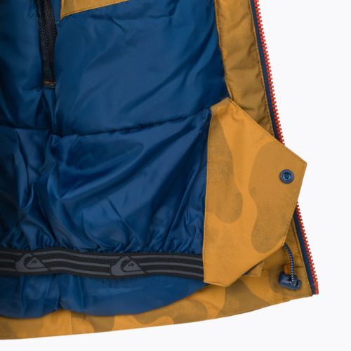 Jacheta de snowboard pentru copii Quiksilver Side Hit Orange EQBTJ03158