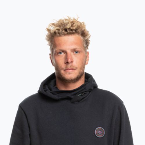 Bărbați Quiksilver Big Logo Tech Hoodie Negru EQYFT04559 snowboard sweatshirt