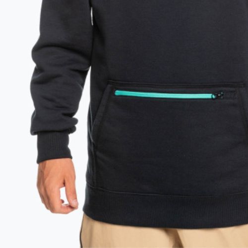 Bărbați Quiksilver Big Logo Tech Hoodie Negru EQYFT04559 snowboard sweatshirt