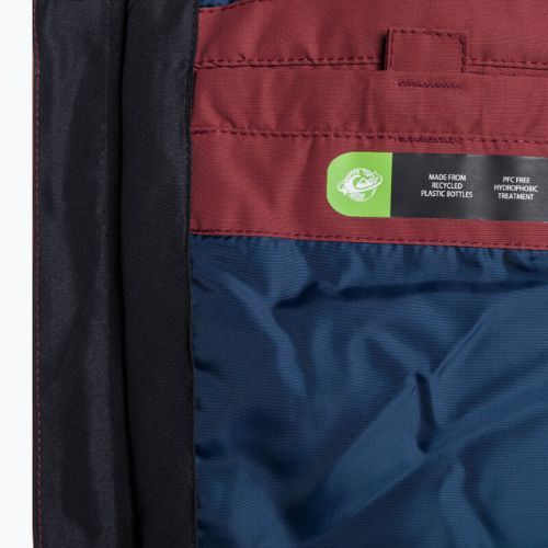 Jacheta de snowboard Quiksilver Mission Solid pentru bărbați roșu EQYTJ03266