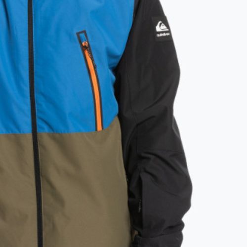 Quiksilver Sycamore jachetă de snowboard pentru bărbați negru-albastru EQYTJ03335