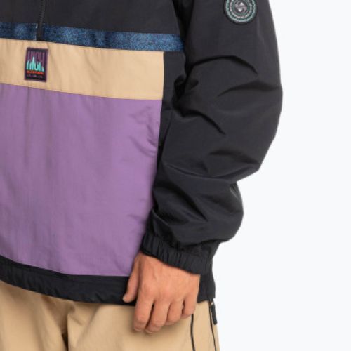 Jacheta de snowboard Quiksilver Steeze pentru bărbați negru EQYTJ03365