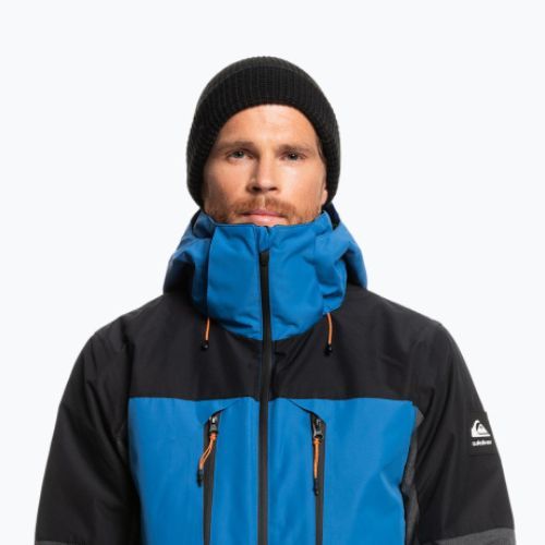 Quiksilver Mission Plus jachetă de snowboard pentru bărbați negru-albastru EQYTJ03371