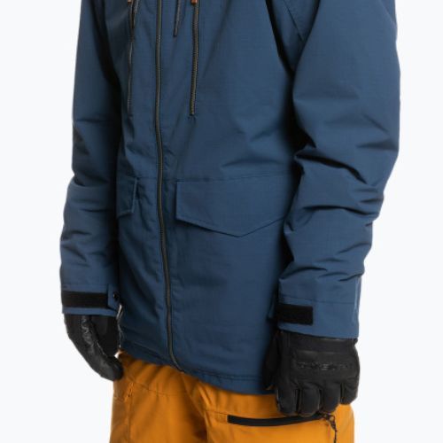 Jachetă snowboard Quiksilver Fairbanks pentru bărbați albastru EQYTJ03388