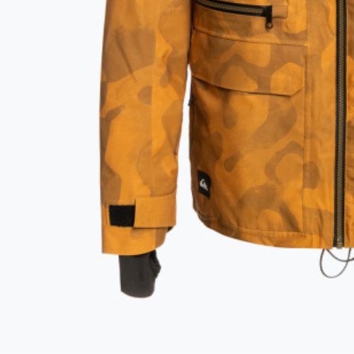 Jachetă snowboard pentru bărbați Quiksilver S Carlson Stretch Quest portocaliu EQYTJ03391