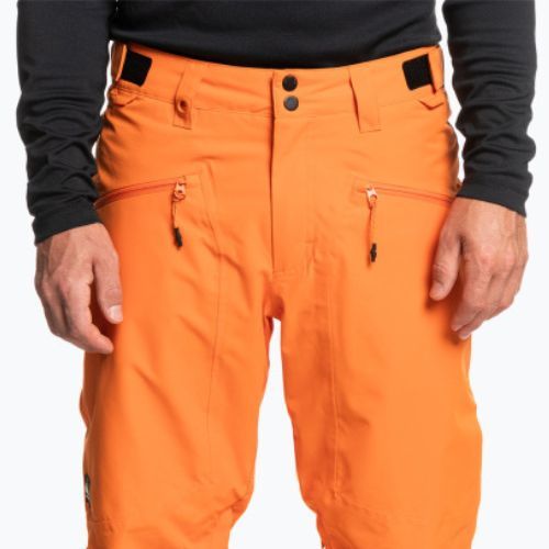 Pantaloni de snowboard bărbați Quiksilver Boundry portocaliu EQYTP03144